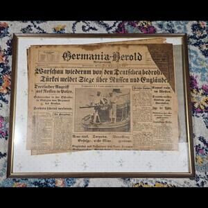 November 23 1914 german newspaper Germania-Herold Morgenblatt